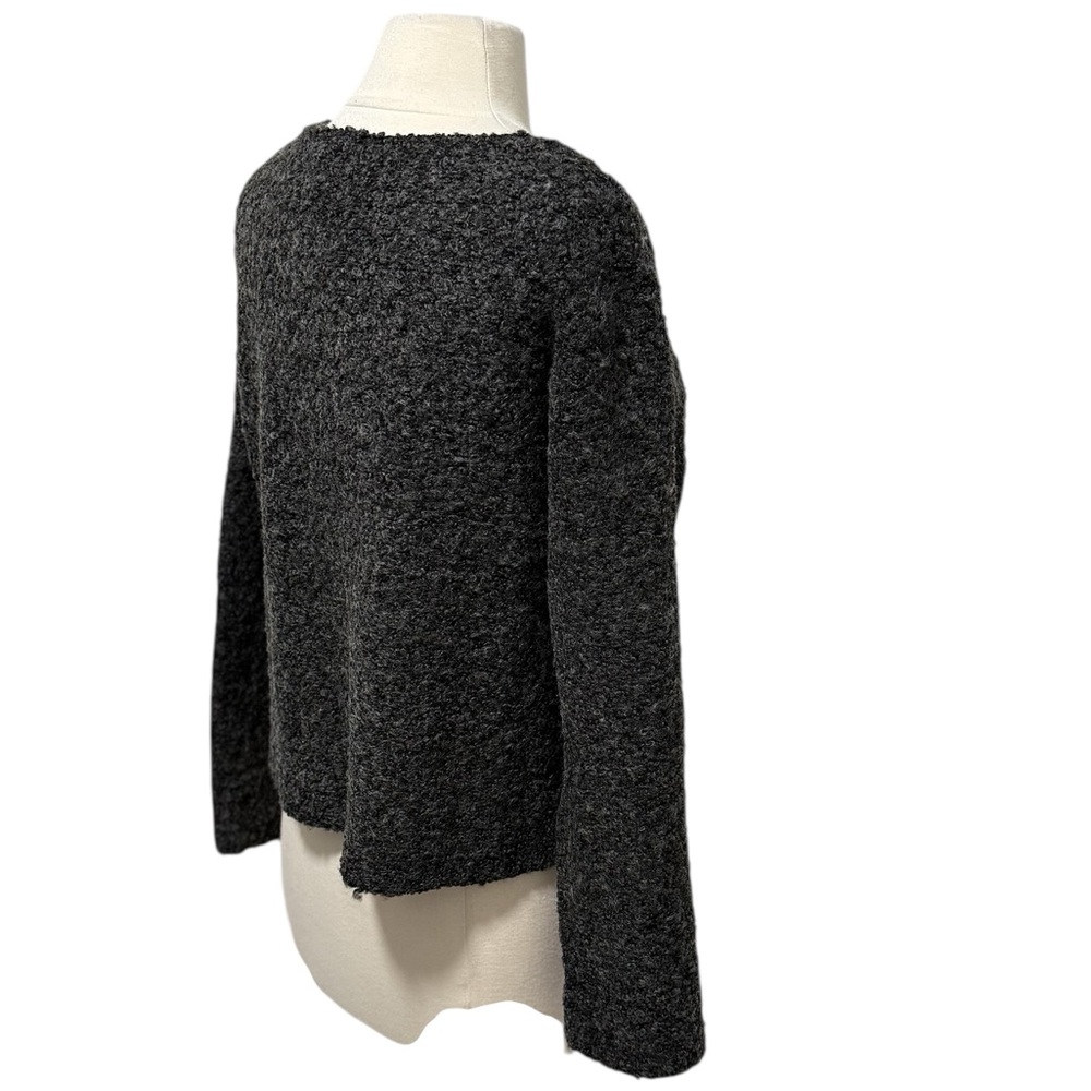 CLIO 80s 90s Vintage Boucle/Nubby Wool Blend Knit Textured Sweater Medium NWOT - Picture 3 of 13
